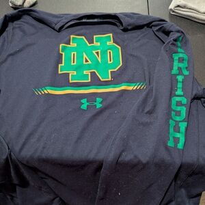 Under Armour Notre Dame Irish Navy Sweatshirt